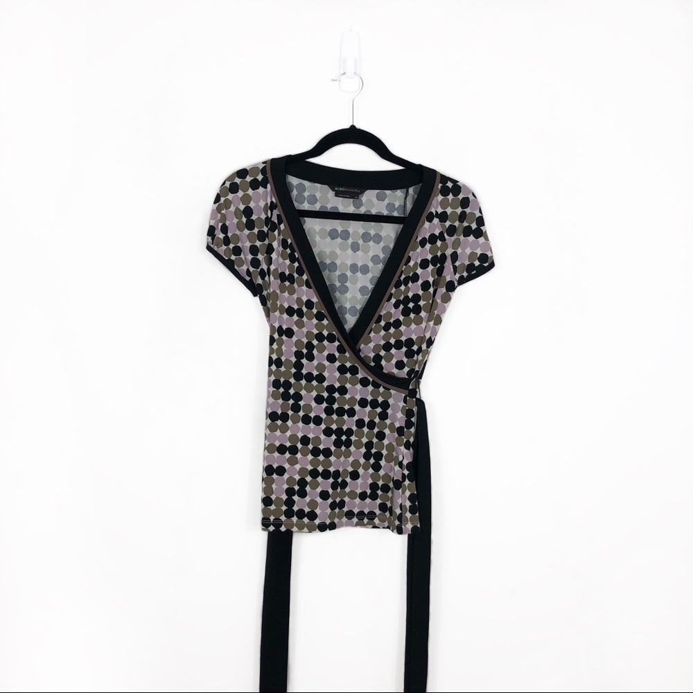 BCBGMAXAZRIA Short Sleeve Top